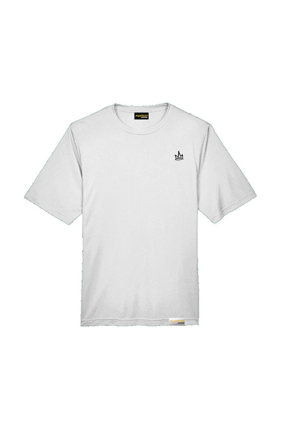 EMBROIDERED CROWN PERFORMANCE TEE