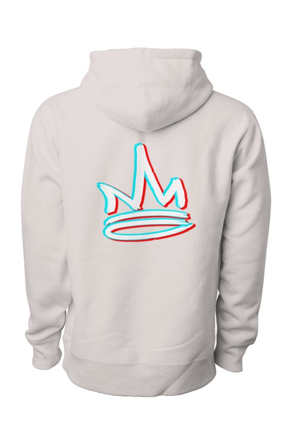 Glitched Righteous logo hoodie